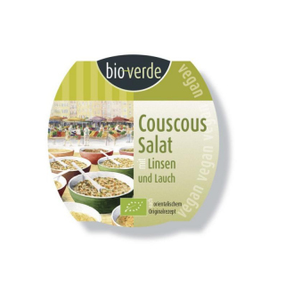 Couscous-Salat mit Linsen & Lauch