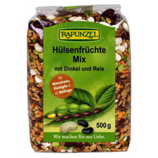 Hülsenfrüchte Mix mit Dinkel und Reis