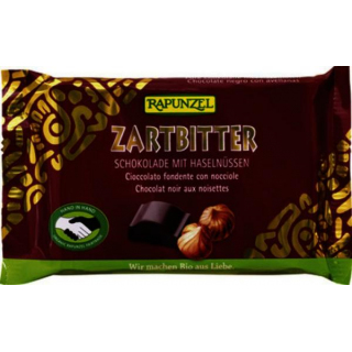 Zartbitter Schokolade ganze Nüsse HIH