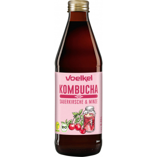 Kombucha Sauerkirsche-Minze