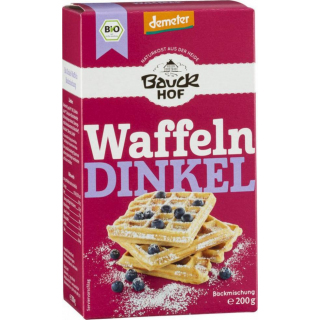 Dinkel Waffeln Demeter