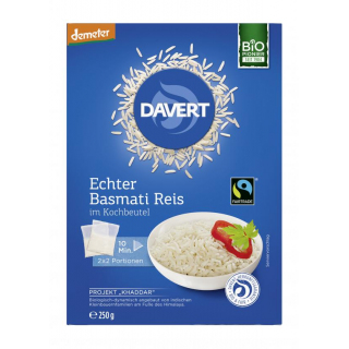 demeter Echter Basmati Reis im Kochbeutel Fairtrade