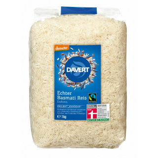 demeter Echter Basmati Reis weiß fairtrade