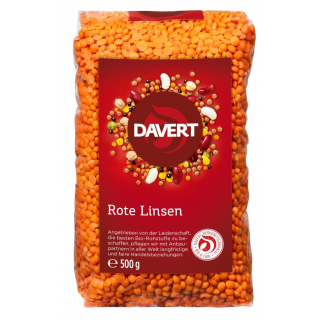 Rote Ganze Linsen