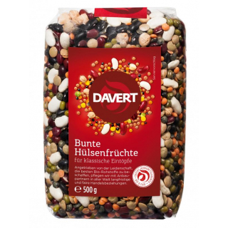 Bunte Hülsenfrüchte