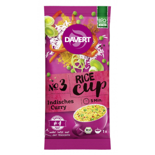 Rice-Cup Indisches Curry