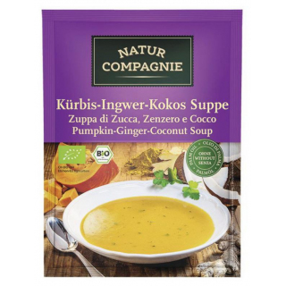 Kürbis-Ingwer-Kokos-Suppe