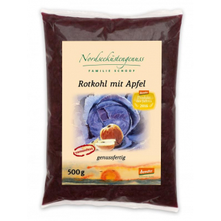 Apfelrotkohl genussfertig im Beutel