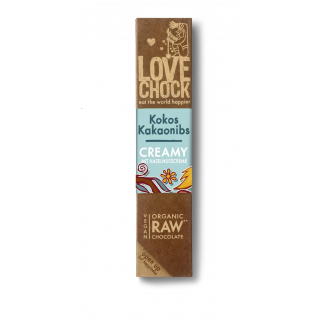 LOVECHOCK Creamy Kokos & Kakaonibs