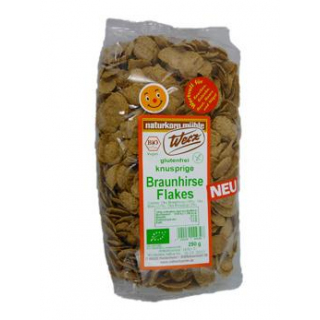 Braunhirse Flakes, glutenfrei