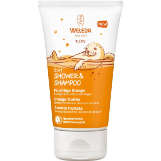 Kids 2in1 Shower Orange