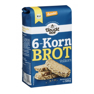 6-Korn Brot Vollkorn Demeter