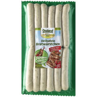 Delikatess-Bratwürstchen BIOLAND